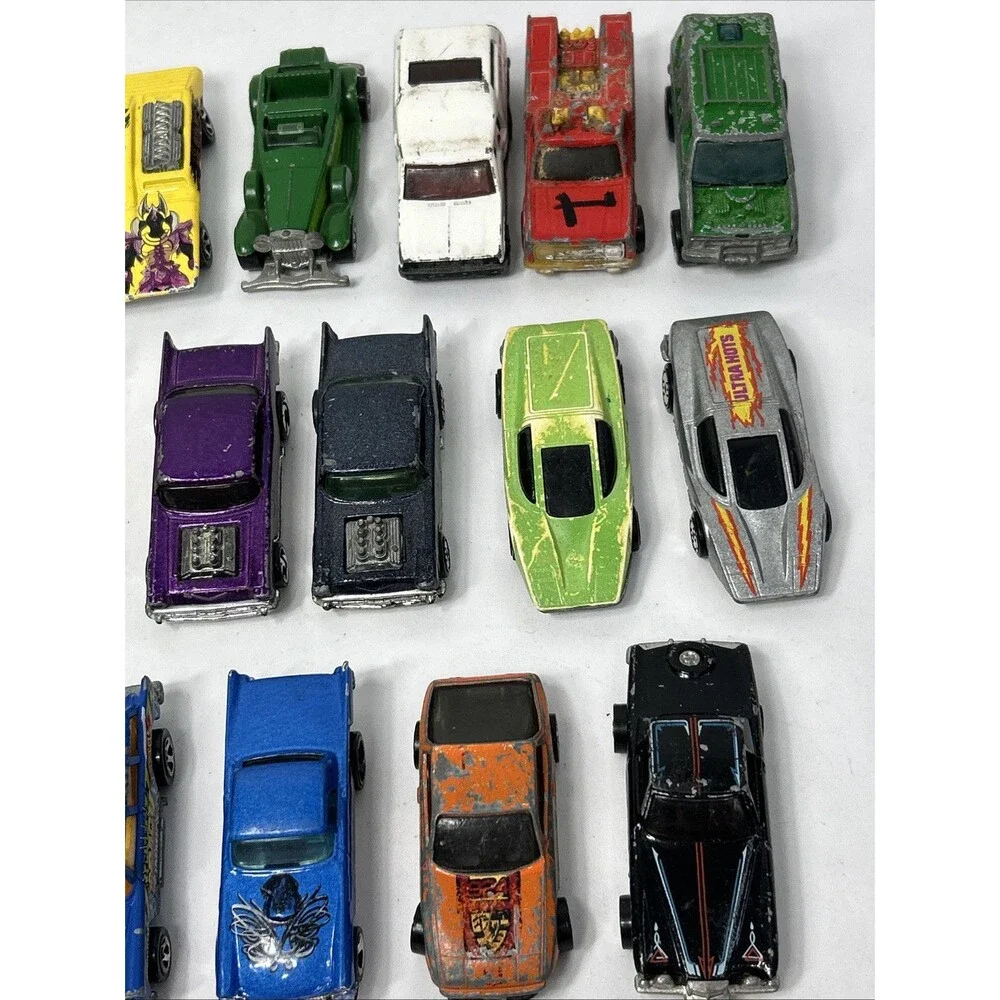 Vtg Hot Wheels 1970s Lot Ultra Hots Bullet Chevy Porsche 924 Stutz Blackhawk